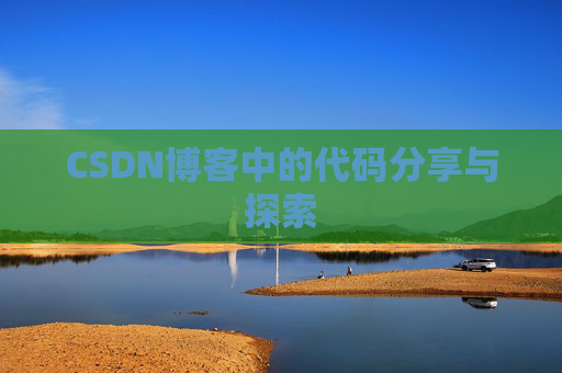 CSDN博客中的代码分享与探索